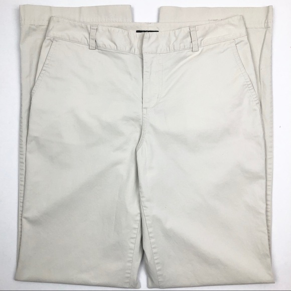 Eddie Bauer Pants - Eddie Bauer Khaki Mercer Pants Long Mid Rise